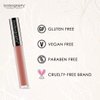 Bodyography Lip Lava Liquid Lipstick - Long-Lasting Lipstick - Bright and Bold (Exposed (Matte Light Coral Nude))
