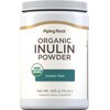 Piping Rock Organic Inulin Powder | 15 oz | Soluble Fiber Supplement | FOS Powder | Vegetarian, Non-GMO, Gluten Free