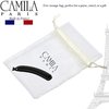 Camila Paris NV134 French Hair Banana Clincher Clip, Classic Girls Updo Flexible Ponytail Holder, Non Slip Interlocking Banana Comb, Fashion Durable Styling Hair Accessories for Women, Made in France