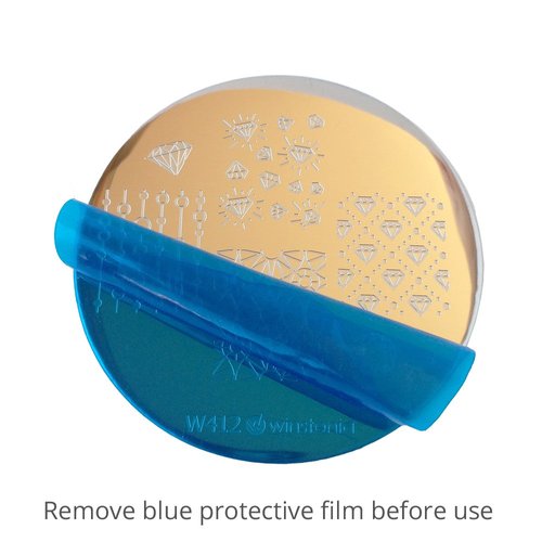 Winstonia Nail Art Stamping Plate 20 pcs Bundle Set Manicure Decoration Templates - Water-marbling, Floral, Galaxy, Fantasy, Lace, Pandas and more