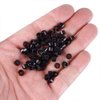 5mm 500 Micro Silicone Lined Nano Link Rings Crimp Beads Hair Extension Tools Invisible (Dark Brown)