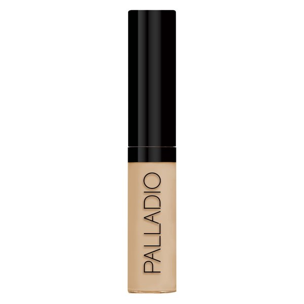 Palladio Liquid Concealer, Medium Coverage, Lightweight and Buildable Formula for Seamless Coverage, Conceals Imperfections, Brightens Skin, and Lasts All Day, Nude
