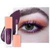Oulac Liquid Glitter Eyeshadow Liquid Eyeshadow Metallic Eyeshadow Purple Liquid Eyeliner Shimmer| Non-creasing Lightweight Moisturizing Formula Easy to Remove. Vegan & Cruelty-Free (26)