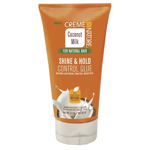 Creme Of Nature Coconut Milk Shine & Hold Control Gel 5.1 Ounce (150ml) (6 Pack)