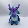 EASELR Wings of Fire Dragon Plush Toy Rainwing Dragon Stuffed Animals Pterosaur Plush Flying Dragon Pillow Plushies Gifts for Fans Kids Boys Girls (Silkwing)