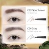 CATKIN Eyebrow Pencil with Comb Brown Long Lasting Waterproof, Draw Eyebrow Shaping Color Makeup for Natural Daily Look with free Refill Pen
