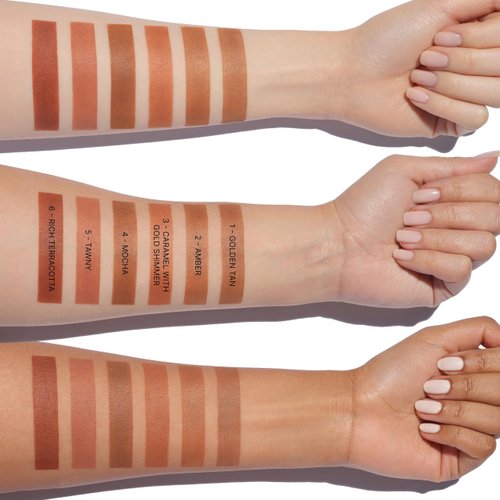 Dundas Bronzer Anonymous, Dark Contour Powder for Face and Body, Matte Bronzer, Face Make Up for All Skin Types, Cruelty Free Natural Makeup, Buildable Coverage, Easy to Blend, (Step 4)