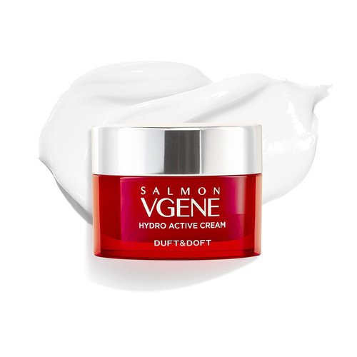 DUFT & DOFT Vgene Hydro Lifting Booster Repair Cream - Anti Aging, Hydrating, Tightening with Hyaluronic Acid and Collagen 1.8 Fl Oz