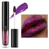 OYGCee Chameleon Liquid Lipstick Purple Brown Green Color,Shimmer Metallic Colourful Lip Gloss for Women Girls Lips Makeup Gift,Hydrating Waterproof and Long Lasting Lip Stick Shiny,Talc-Free,#6