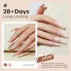 modelones Nude Gel Nail Polish Set -6 Colors Neutral Milky White Pink Brown Gel Polish Kit Skin Tones Soak Off Gel Nail Kit Manicure DIY at Home Nail Art Salon Gift