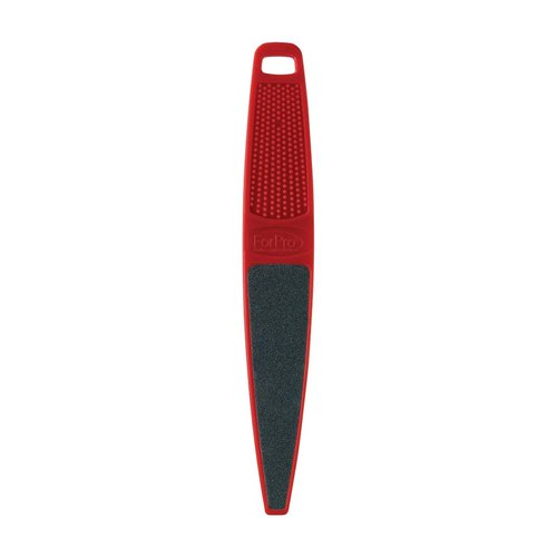 ForPro Professional Collection Red Panda Foot File, 60/100 Grit, Double-Sided Pedicure File for Feet and Heels, 10.5” L