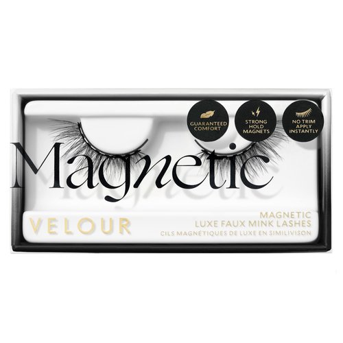 VeVelour Magnetic Eyelashes – Luxurious False Lashes – Reusable Magnetic Lashes – Wear up to 30x – Vegan, All Eye Shapes, Natural Magnetic Lashes, Magnetic Eyeliner not Included (Electromagnetic)