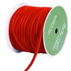 May Arts Velvet Ribbon 1/8"x50 Yards-Red
