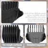 Body Trimmer Guards,Guides Fit for Manspot Groin Hair Trimmer for Men,8pcs Clipper guards Set Fit For Meridian Ball Timmer,0.02inch to 0.5Inch(0.5mm-12mm) Black