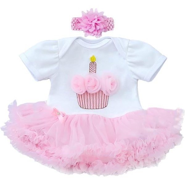 Reborn Baby Dolls Clothes for 17-22 Inch 2 Pieces Reborn Doll Baby Girl Clothing Set