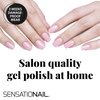 Sensationail Gel Nail Polish Color Kit - 10 Most Popular Gel Nail Colors - High Shine, Durable & Fast-Curing - Lasts Up to 2 Weeks - 10 Piece Set