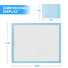 Zdolmy Baby Disposable Changing Pad, 20Pack Soft Waterproof Mat, Portable Diaper Changing Table & Mat, Leak-Proof Breathable Underpads Mattress Play Pad Sheet Protector(13'' 18'')