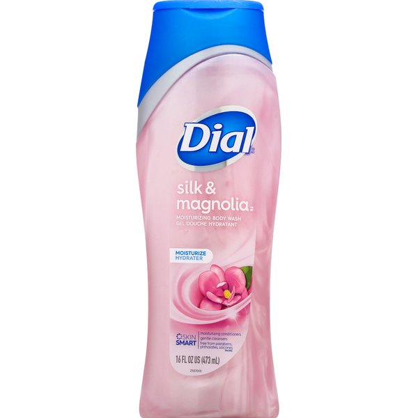 Dial Moisturizing Body Wash - Silk & Magnolia - Net Wt. 16 FL OZ (473 mL) (1 Bottle) (1)