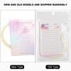 10PCS False Eyelash Fans Paper Card Eyelash Extension Storage Card with Double Sided Adhesive Tape Quick Flower Storage Grafting Kit for Display Rack for Women Girl Eyelash Extension Storage Card