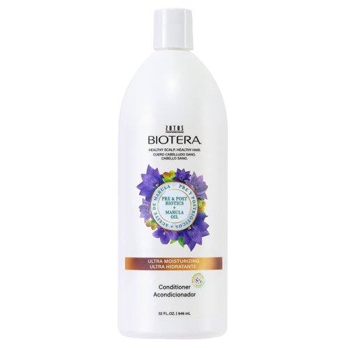 Biotera Ultra Moisturizing Conditioner | Hydrates Dry, Damaged, Coarse Hair | Microbiome Friendly | Vegan & Cruelty Free | Paraben & Sulfate Free | Color-Safe | 32 Fl Oz