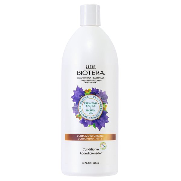 Biotera Ultra Moisturizing Conditioner | Hydrates Dry, Damaged, Coarse Hair | Microbiome Friendly | Vegan & Cruelty Free | Paraben & Sulfate Free | Color-Safe | 32 Fl Oz