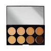 Makeup Revolution Ultra Cover and Concealer Palette, Face Make Up, Light and Dark Highlighter, Light to Dark Makeup Palette with 8 Color Shades
