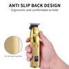 DSP® Hair Trimmer Beard Trimmer for Men with LED Display Rechargeable Hair Cutting Machine (Gold)