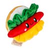 Territory Hot Dog Hide-and-Treat Dog Toy