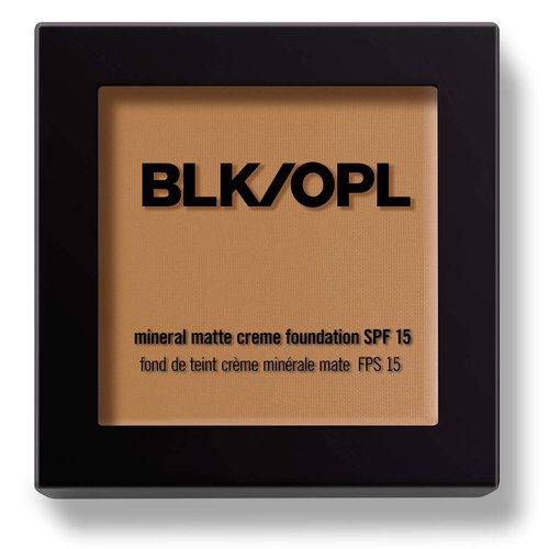 BLK/OPL Mineral Matte Crème Powder Foundation SPF 15, Truly Topaz — enriched with aloe and Vitamins C & E, cruelty-free