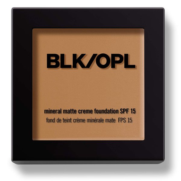 BLK/OPL Mineral Matte Crème Powder Foundation SPF 15, Truly Topaz — enriched with aloe and Vitamins C & E, cruelty-free