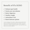 3-Day Cleanse by R's KOSO - Japanese Enzyme Drink Rich in Probiotics and Prebiotic, Made from 100+ Vegetables ? Fruits - Natural Support for Better Digestion & Gut Health + Detox + Cleanse - 16oz