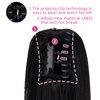 SYXLCYGG Dark Brown Clip in Ponytail Yaki Straight Claw Clip Ponytails 22" 5.5 OZ Synthetic Fake Hair pieces For Women Like Real Hair Fluffy¬ Tangled