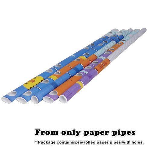 PIPEROID Smoke & Bill Ninja Mates - Japanese 3D Paper Puzzle DIY Robot kit for Kids and Origami Kit for Adults