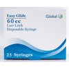 Global Medical Products 60cc Luer Lock Syringes ONLY - Box of 25