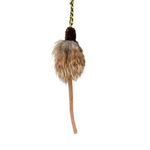 RompiCatz Replacement Interactive Cat Toy for Adjustable String Wand, Mouse