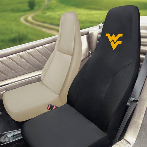 FANMATS 15053 West Virginia Mountaineers Embroidered Seat Cover