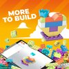 MEGA Construx Kids Blocks Toy Set, Open-Ended Building Bricks Tube with 140 Pieces in Pastel Colors, Ages 4+ Years