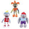 Dyharnsty 3Pcs Plants vs Zombies Plush Toys Zombie Sport Jester Gargantuar Zombie,Soft Figure Doll Plants vs Zombies Toys PVZ Plush 1 2 Set