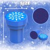 36PCS Snowflake Party Favors 24 Tattoos Sticker 12 Stamp Set - Ideal Winter Themed Birthday Card Decorations Supplies Goodie Bag Cute Rewards for Girls Classroom Gifts Baby Shower Prizes