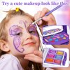 Kids Makeup Kit for Girl Gifts, 54PCS Teensymic Toys Washable Little Girls Princess Make Up Toys for 4 5 6 7 8 9 Year Old Girl Birthday Gift (Purple)