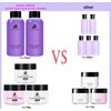 MAGIC ARMOR Acrylic Liquid Monomer and Acrylic Powder Set - 3 Colors Acrylic Powder Clear Pink White Professional Acrylic Monomer Liquid 5oz Acrylic Nail System For Acrylic Nails (150ML+3 COLORS)