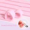 ANGNYA 2 Set Nail Stands for Press On, Heart-shaped Nail Holder for Painting Nails Aurora Nail Stand with Reusable Adhesive Putty Clay Strong Magnetic Nail Display Art Stand for Painting Nails