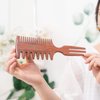 GranNaturals 3 Sided Wooden Hair Comb