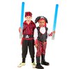 Cotiny 18 Pieces Inflatable Light Saber Sword Costume Toys Lightsaber Toys for Kids Baby Star Theme Birthday Party Favors(6 Colors)