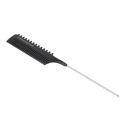 Highlighting Clip Comb, Teasing Foiling Salon Straightening Hair Clip Styling Weaving Rat Tail Pa...
