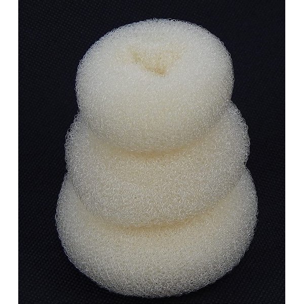 Women Hair Bun Ring Donut Shaper 3 Size in Package (Blonde)