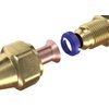 FlareSeal® Model MSP-0406 Leak Free SAE Flare Connections - Refrigerant Leaks Refrigeration, HVAC, Ductless, Schrader Valve or Mini Split Applications (1/4", Mini Split Pack - (2) 1/4" and (2) 3/8")