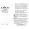 Raya Gentle Facial Cleansing Gel 8 oz (104) | Softening and Moisturizing Botanical Cleanser for Dry and Sensitive Skin| Helps Hydrate Smooth Complexion