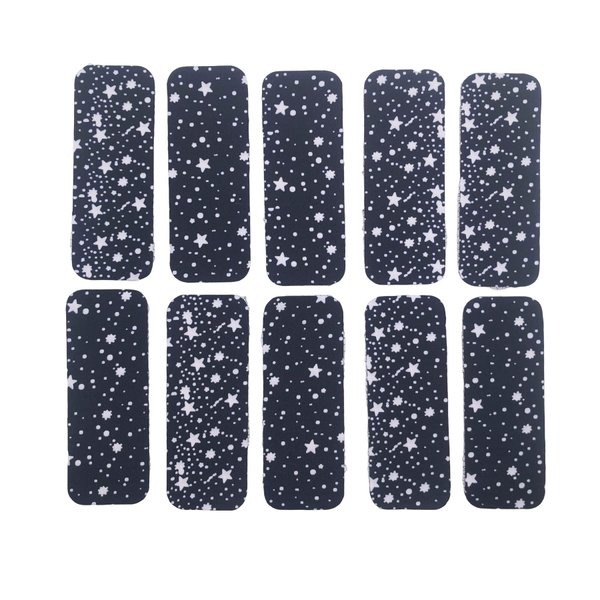 10PCS Magic Hair Pad Hair Sticker Clips for Women Girls Bangs Hair Accessories Starry Sky