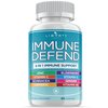 8 in 1 Immune Defense Support, Immunity Capsules Supplement Booster with Echinacea Zinc 50mg, Vitamin C , D3 5000 IU, Turmeric Curcumin & Ginger, Echinacea - Allergy Relief for Kids Adults (1 Pack)